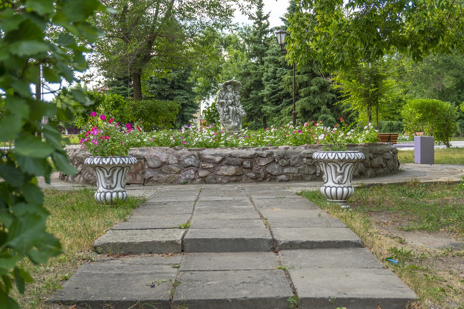 Городской парк в Аткарске